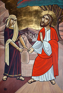 Christ with the Saamaritan Woman