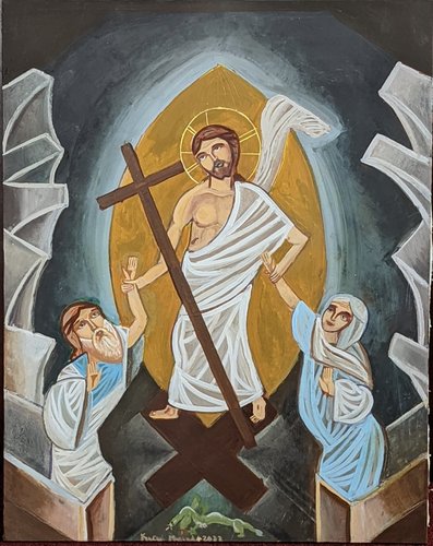 Christ Opening Paradise